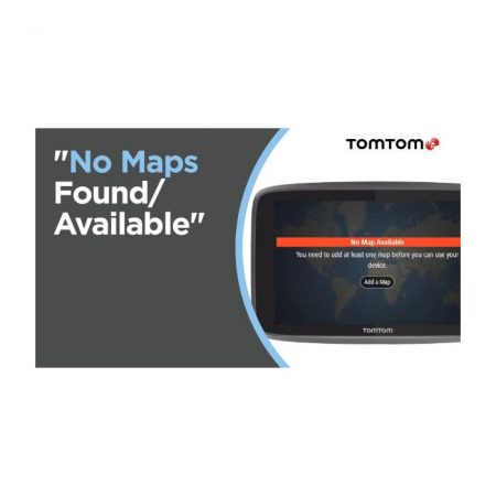 TomTom No Map Found Repair Service
